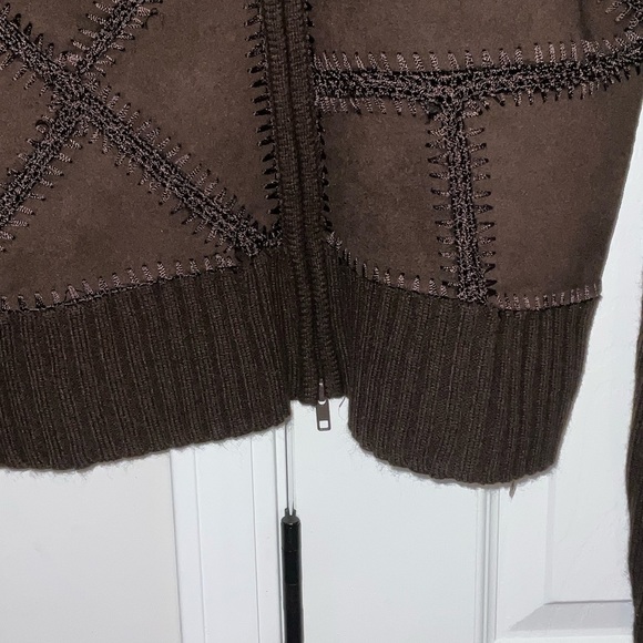 Women's Brown Jacket - Picture 4 of 5